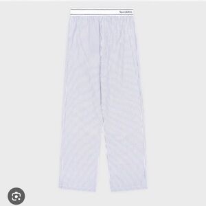 Sporty and Rich Serif Logo Pants